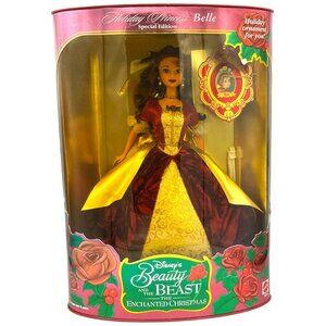 Disney's Beauty & The Beast Holiday Princess Belle Doll Special Edition